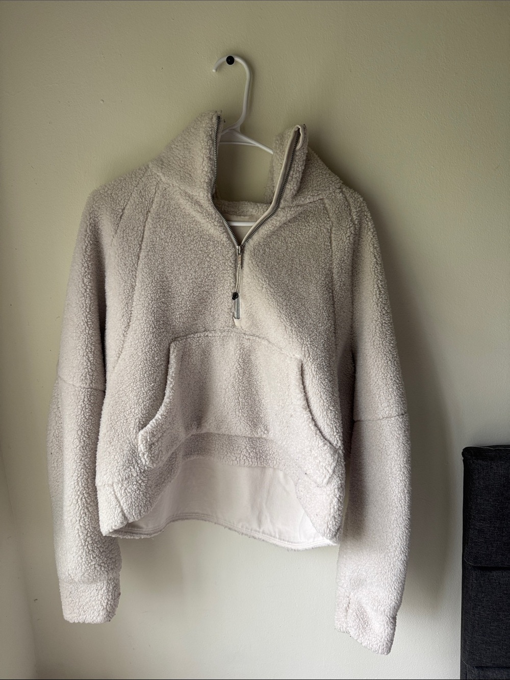 lululemon athletica Cozy Teddy Fleece Jacket in Light Cream